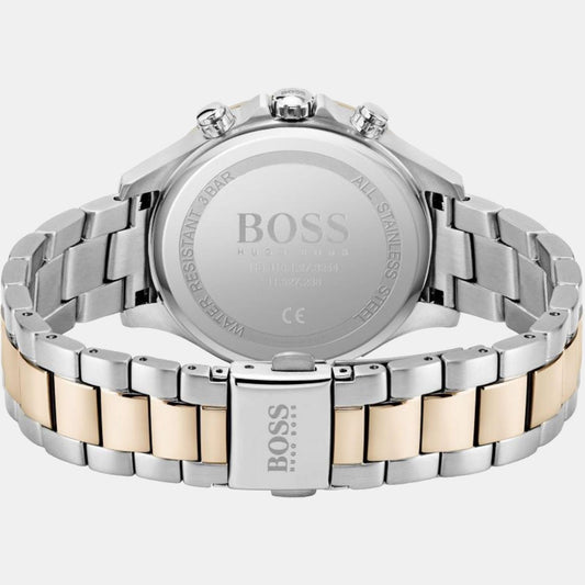 Hera Women Quartz Silver Dial Chronograph Stainless Steel Watch 1502564 Boss 38 mm Round Quartz watch