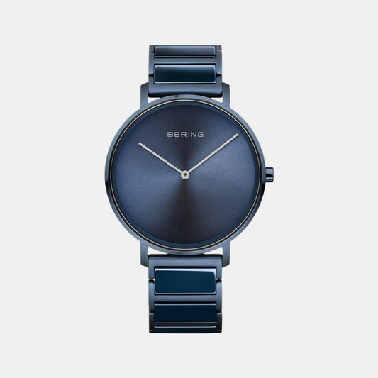 Unisex Blue Analog Ceramic Watch 18539-797