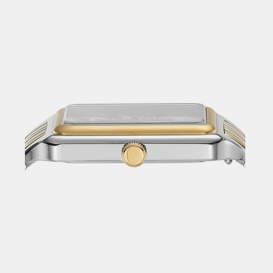 Raquel Women Quartz Mother Of Pearl Dial Analog Stainless Steel Watch ES5305 Fossil 26 mm Rectangular Quartz watch