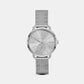 Female Silver Analog Stainless Steel Watch MK3843