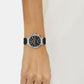 Female Black Chronograph Stainless Steel Watch 1502674