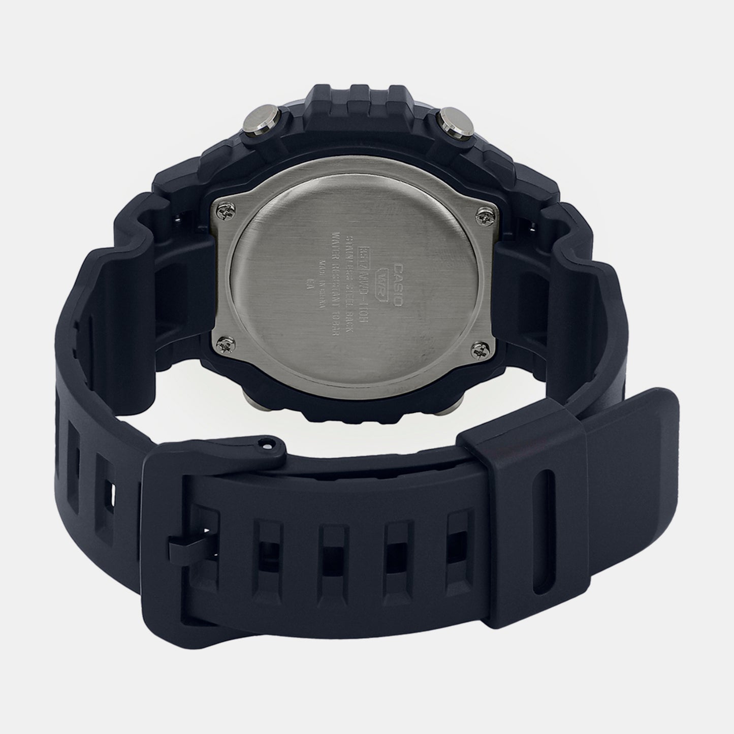 Male Black Digital Resin Watch D300