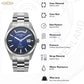 Male Analog Stainless Steel Automatic Watch 981666 41 45 50