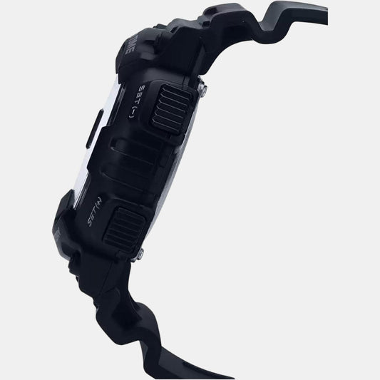 Youth Men Quartz Blue Dial Analog-Digital Resin Watch AD221 Casio 43 mm Round Quartz watch