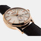Male White Analog Leather Automatic Watch SSA346J1