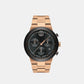 Male Black Chronograph Stainless Steel Watch 3600898