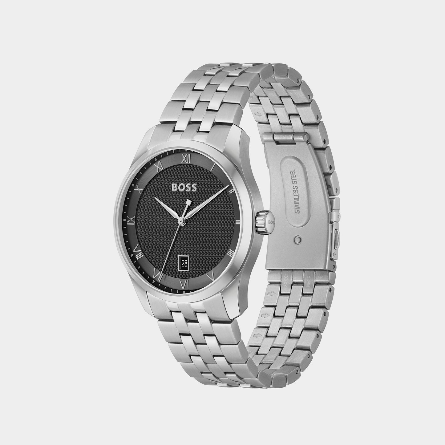 Principle Male Black Analog Stainless Steel Watch 1514123