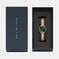 Quadro Female Green Analog Stainless Steel Watch DW00100520