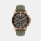Male Chronograph Leather Watch MK9090