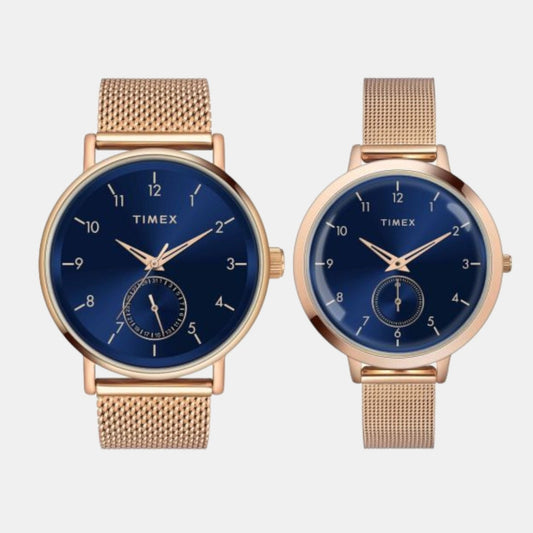 Couple Analog Brass Watch TW00PR293