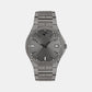 Male Grey Analog Stainless Steel Watch 607515