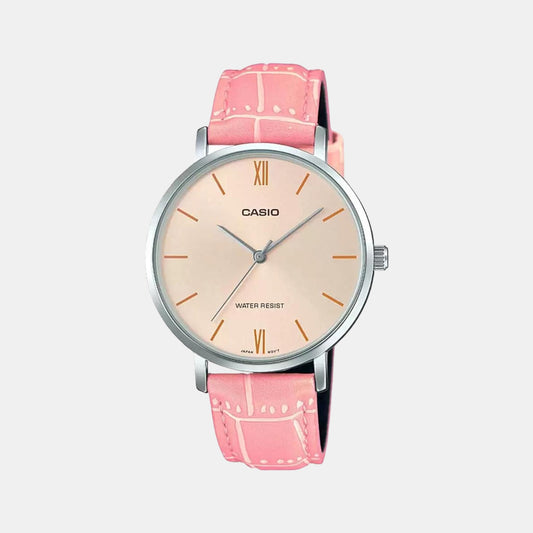 Enticer Female Analog Leather Watch A1630