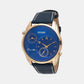 Male Rose Gold Chronograph Leather Watch AO3033-00L