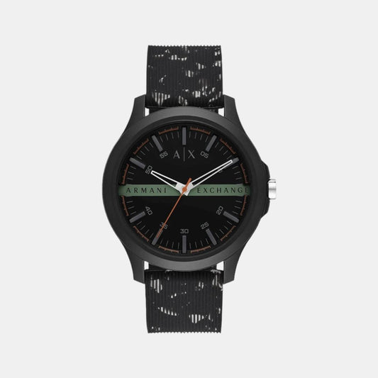 Male Analog Silicon Watch AX2428
