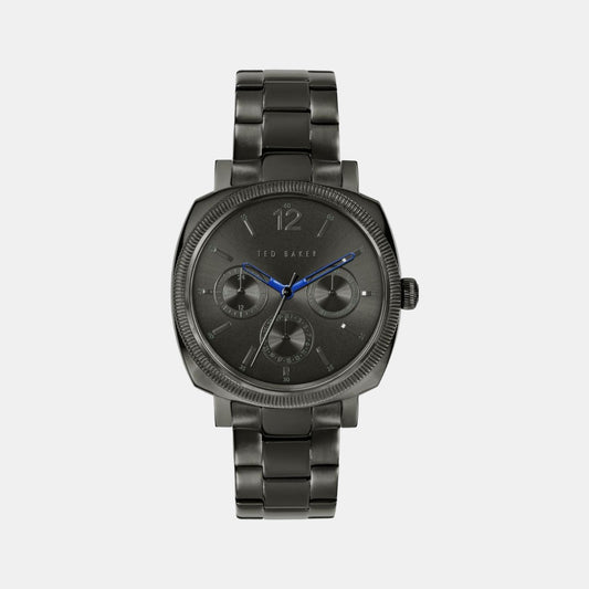 Male Black Stainless Steel Chronograph Watch BKPCNF104