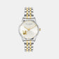 Female White Analog Stainless Steel Watch BKPFZF207