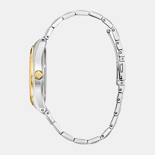 Corso Men Eco-Drive White Dial Analog Stainless Steel Watch BM7334-58B Citizen 40 mm Round Eco-Drive watch