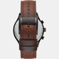 Male Black Leather Chronograph Watch BQ2453