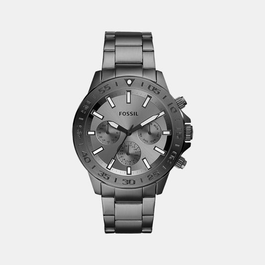 Male Grey Stainless Steel Chronograph Watch BQ2491
