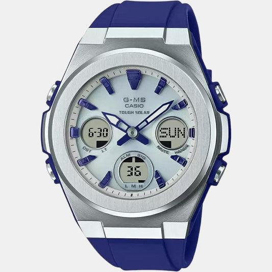 Baby-G Women Quartz Silver Dial Analog-Digital Resin Watch BX184 Casio 44 mm Round Quartz watch