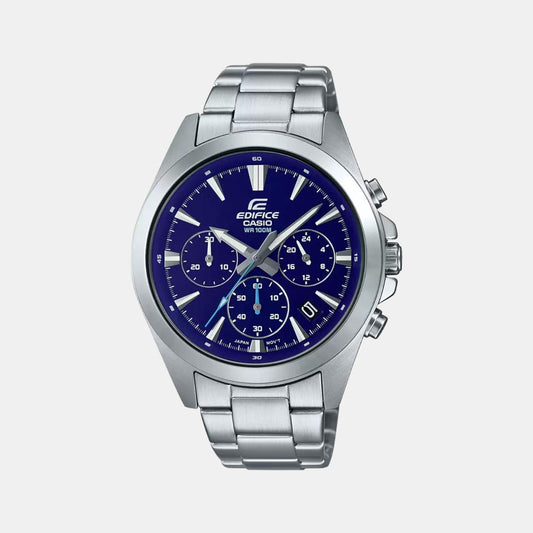 Edifice Male Stainless Steel Chronograph Watch ED545