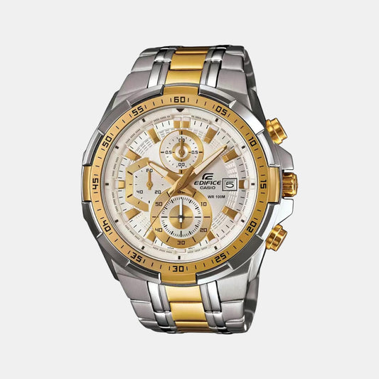 Edifice Male Chronograph Stainless Steel Watch EX189