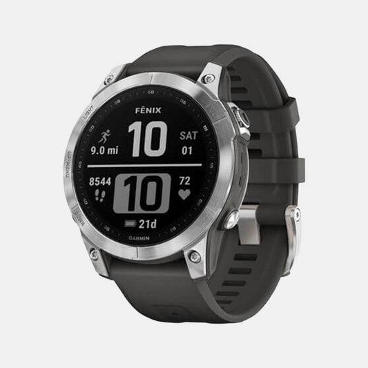 Male Digital Smart Watch FENIX 7 SILVER GRAPHITE 010-02540-05