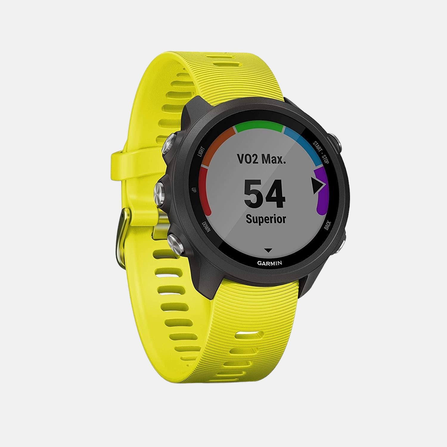 garmin-polymer-black-digital-unisex-smart-watch-forerunner-245-yellow-010-02120-4a