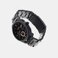 Male Black Stainless Steel Chronograph Watch FS4682