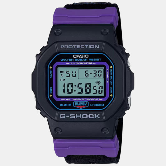 G-Shock Men Quartz Black Dial Digital Resin Watch G1009 Casio 49 mm Square Quartz watch