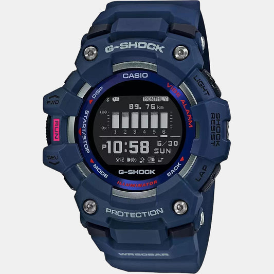 G-Shock Men Quartz Black Dial Digital Resin Watch G1041 Casio 46 mm Round Quartz watch