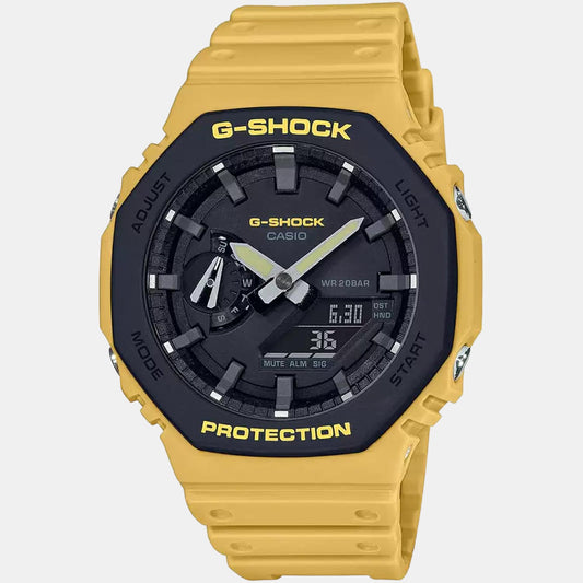 G-Shock Men Quartz Black Dial Digital Resin Watch G1066 Casio 39 mm Round Quartz watch