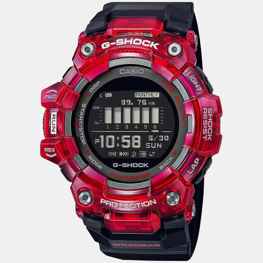G-Shock Men Quartz Black Dial Digital Resin Watch G1094 Casio 50 mm Round Quartz watch