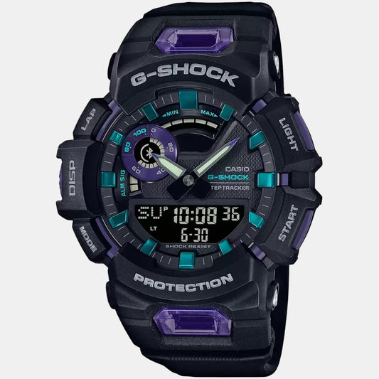 G-Shock Men Quartz Black Dial Analog-Digital Resin Watch G1136 Casio 49 mm Round Quartz watch