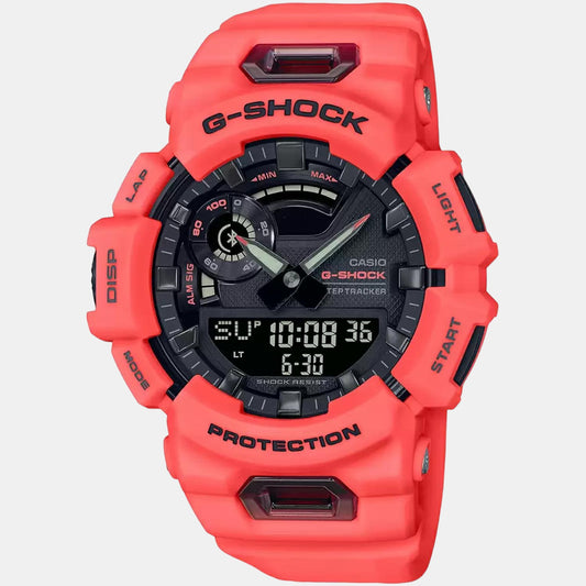 G-Shock Men Quartz Black Dial Analog-Digital Resin Watch G1137 Casio 49 mm Oval Quartz watch