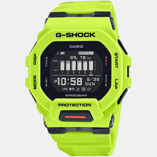 G-Shock Men Quartz Black Dial Digital Resin Watch G1148 Casio 50 mm Round Quartz watch