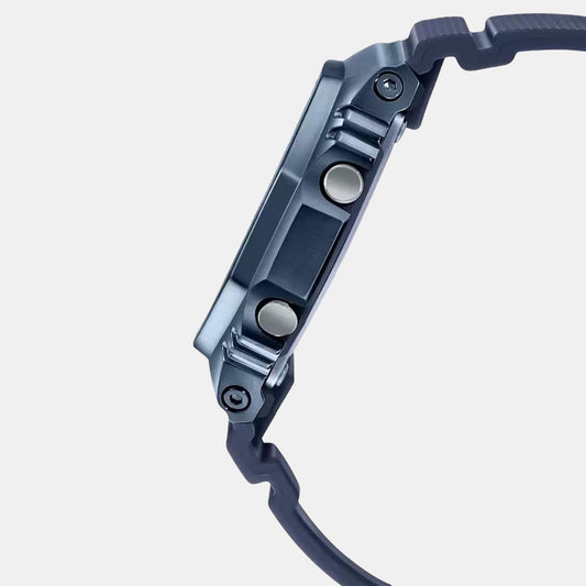 G-Shock Men Quartz Blue Dial Analog-Digital Resin Watch G1162 Casio 41 mm Round Quartz watch