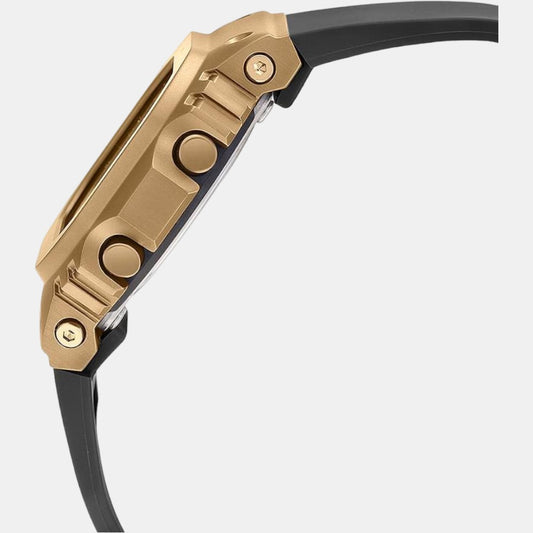 G-Shock Men Quartz Gold Dial Digital Resin Watch G1283 Casio 34 mm Round Quartz watch