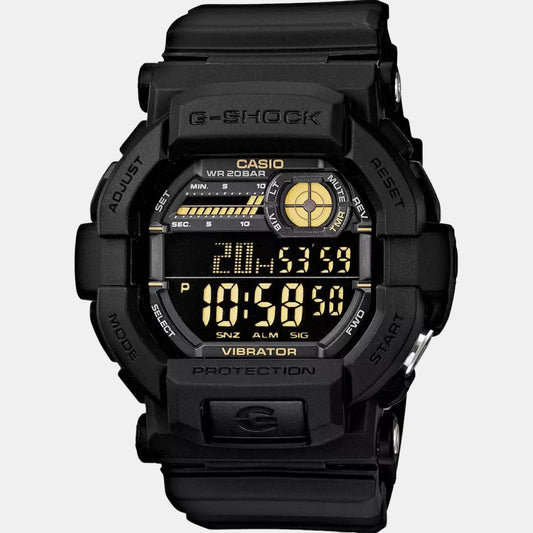 G-Shock Men Quartz Black Dial Digital Resin Watch G441 Casio 51 mm Round Quartz watch