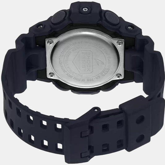 G-Shock Men Quartz Black Dial Analog-Digital Resin Watch G715 Casio 48 mm Round Quartz watch