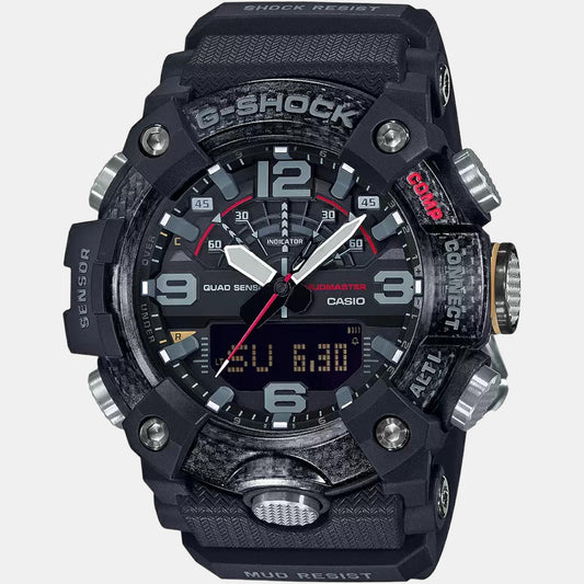 G-Shock Men Quartz Black Dial Analog-Digital Resin Watch G972 Casio 49 mm Round Quartz watch
