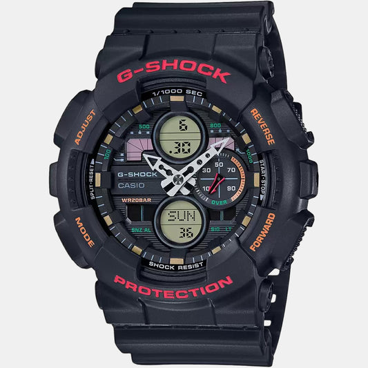 G-Shock Men Quartz Black Dial Analog-Digital Resin Watch G976 Casio 50 mm Round Quartz watch