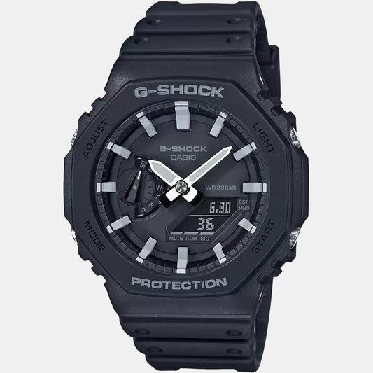 G-Shock Men Quartz Black Dial Analog-Digital Resin Watch G986 Casio 44 mm Round Quartz watch