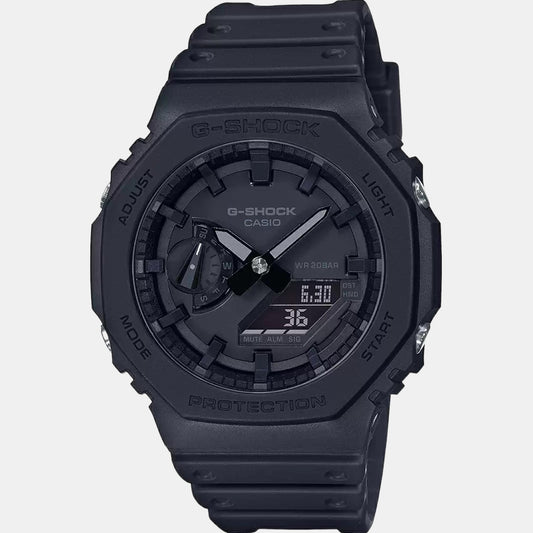 G-Shock Men Quartz Black Dial Digital Resin Watch G987 Casio 46 mm Round Quartz watch