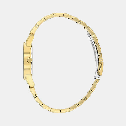 Axiom Women Eco-Drive Black Dial Analog Stainless Steel Watch GA1052-55E Citizen 30 mm Round Eco-Drive watch