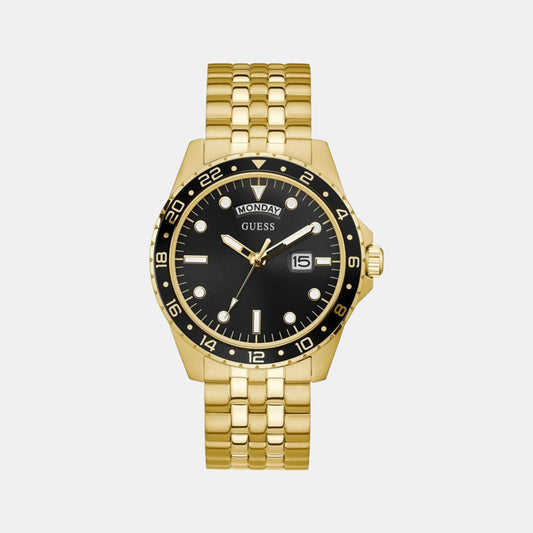 Male Gold Analog Stainless Steel Watch GW0220G4