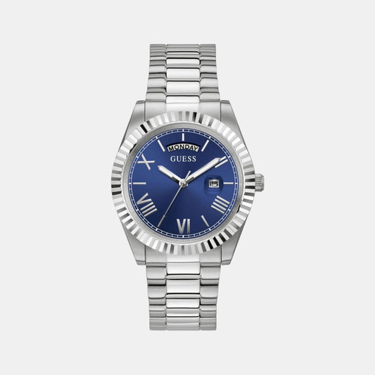 Male Blue Analog Stainless Steel Watch GW0265G7