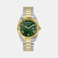 Male Green Analog Stainless Steel Watch GW0265G8