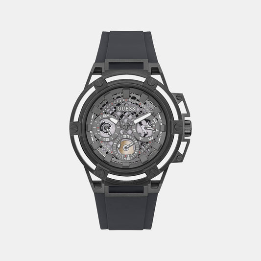 Male Grey Silicon Chronograph Watch GW0423G3