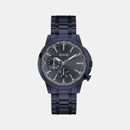 Male Blue Analog Stainless Steel Watch GW0490G4